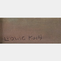 signováno Ludwig Koch