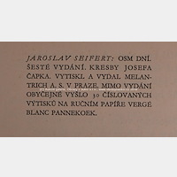 J.Čapek, B. Lacina, B.Reynek,Fr. Hudeček, L.Wagner ad.