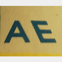 monogramováno AE