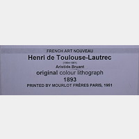 Henri de Toulose - Lotrec