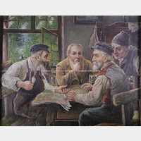 evropský malíř konce 19. stol.