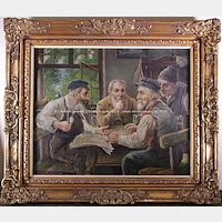 evropský malíř konce 19. stol.