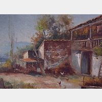 španělský malíř kolem poloviny 20. století