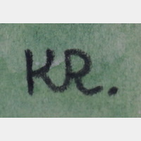 monogramováno KR
