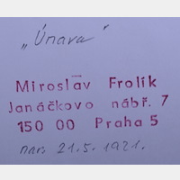 M.Frolík, V.Sirůček, P.Žižák.