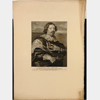 podle Anthonise van Dycka ryl Paul du Pont