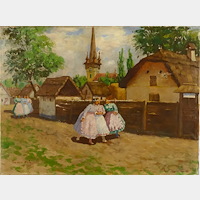 maďarský malíř 1. pol. 20. století
