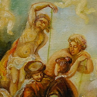 středoevropský malíř konce 20. století
