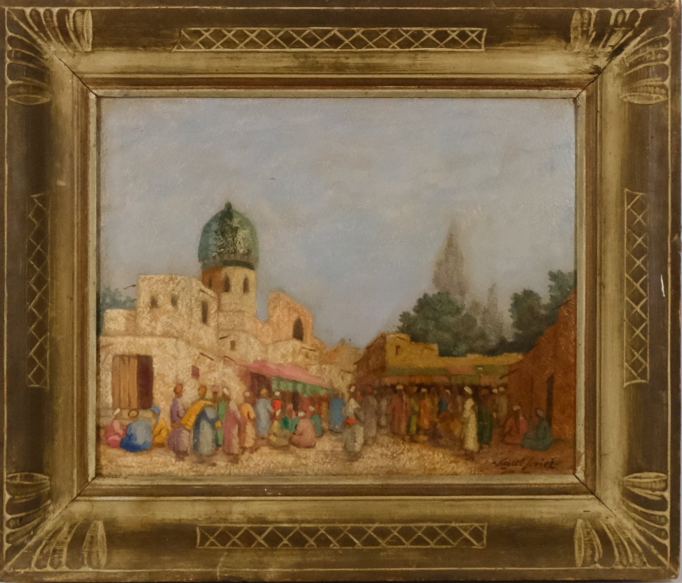 Karel Souček (*1885) - Turkestanský bazar