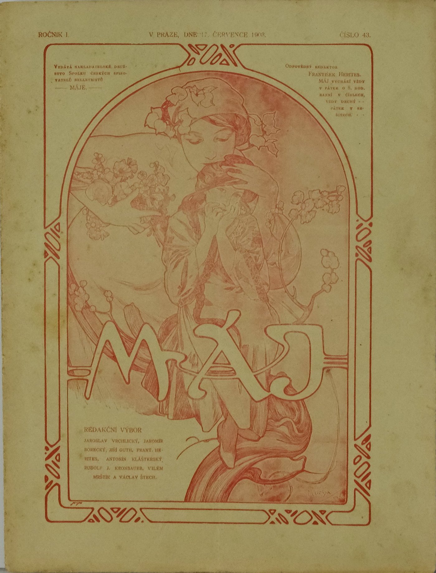 Alfons Mucha - Máj 1903
