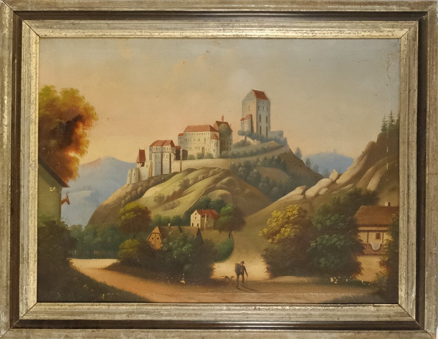 středoevropský malíř 19. století - Karlův Týn