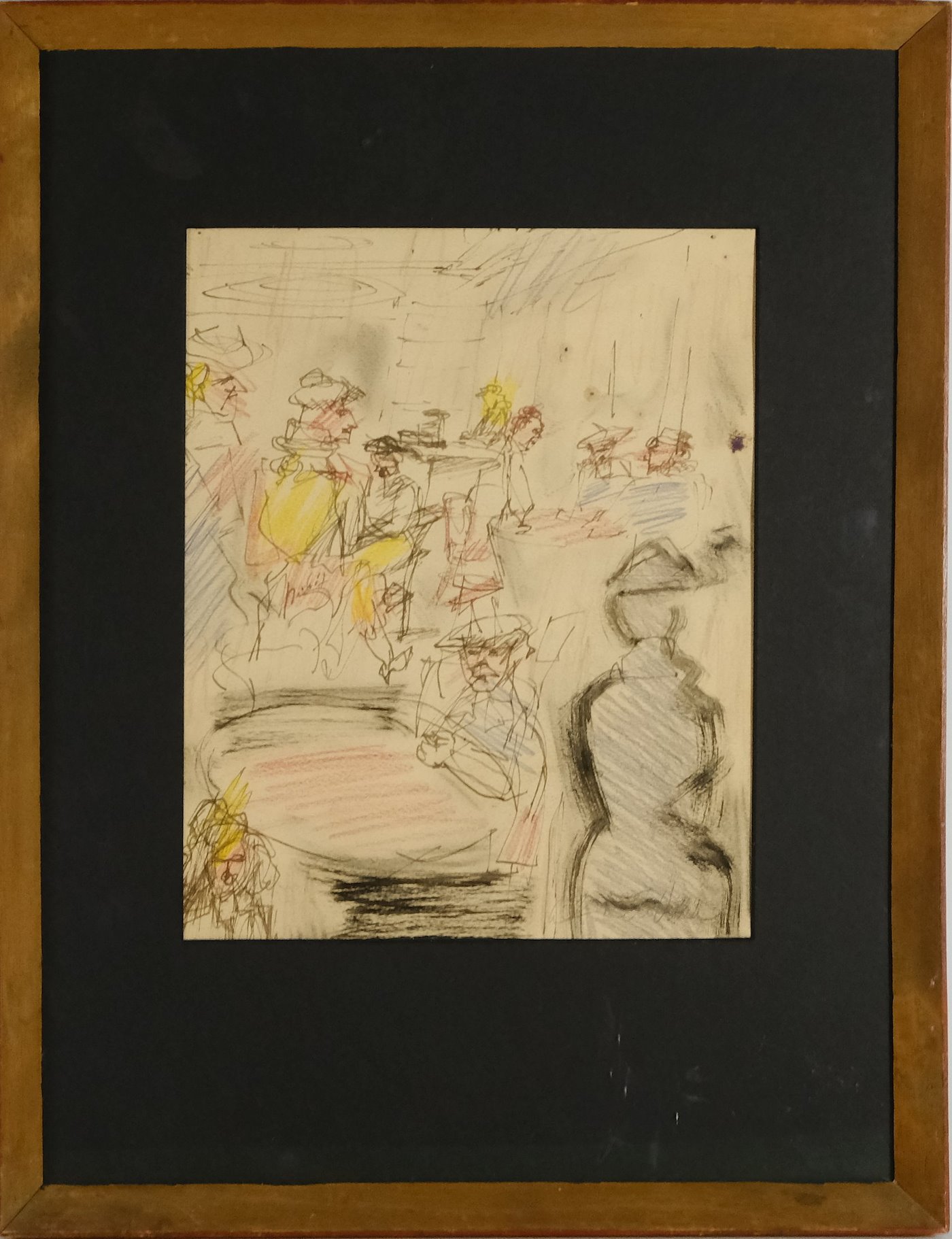 Ernst Ludwig Kirchner - okruh - V kavárně