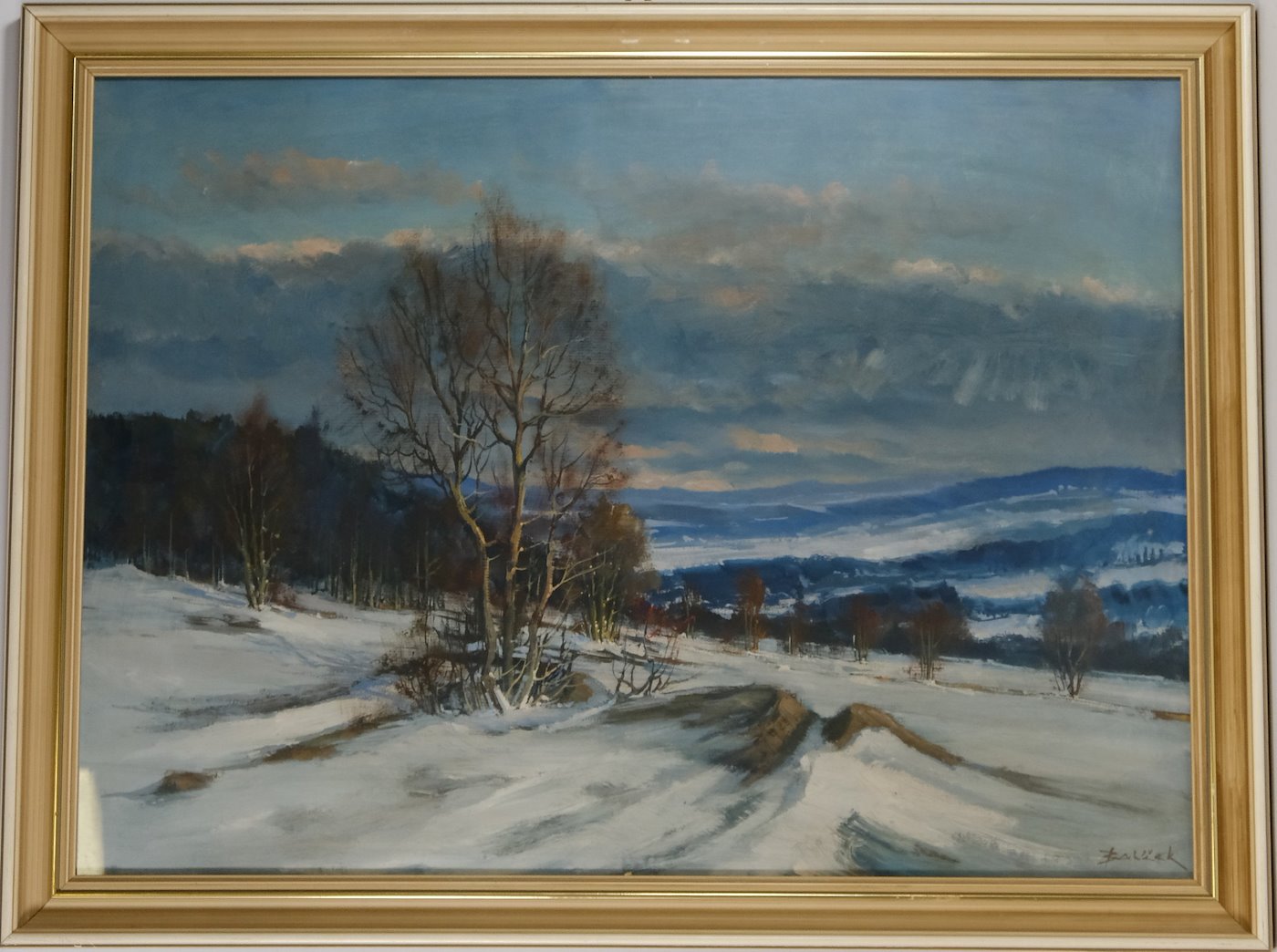 Karel Balíček - Zimní krajina