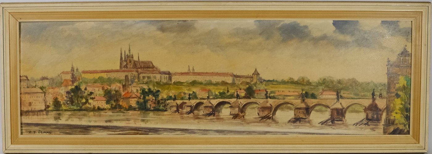 Josef D. Černý - Pražské panorama