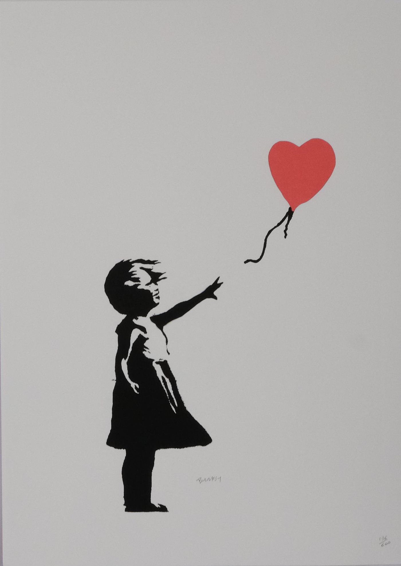 Banksy - Girl with red Baloon