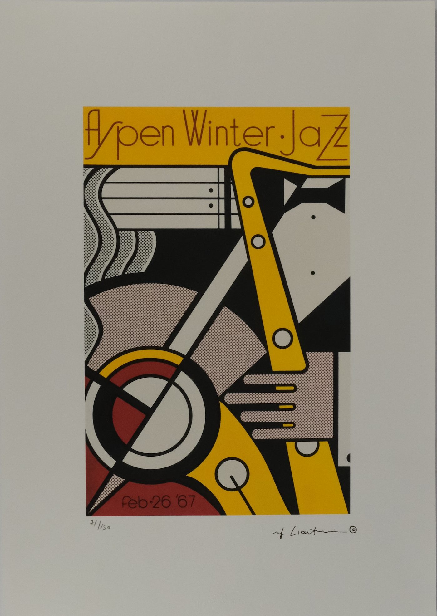 Roy Lichtenstein - Aspen Winter Jazz