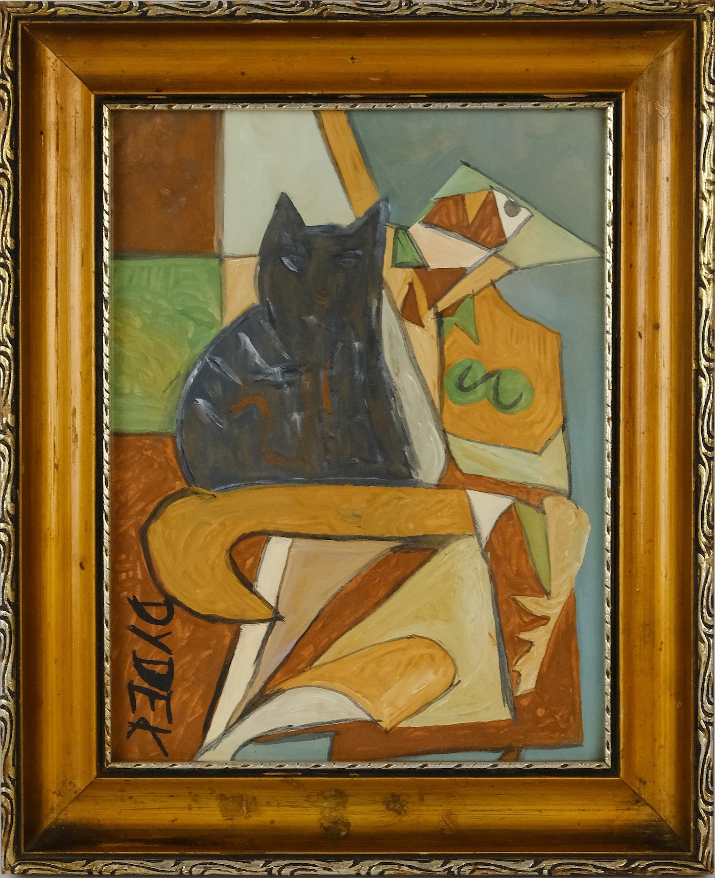 Ladislav Dydek - Žena s kočkou