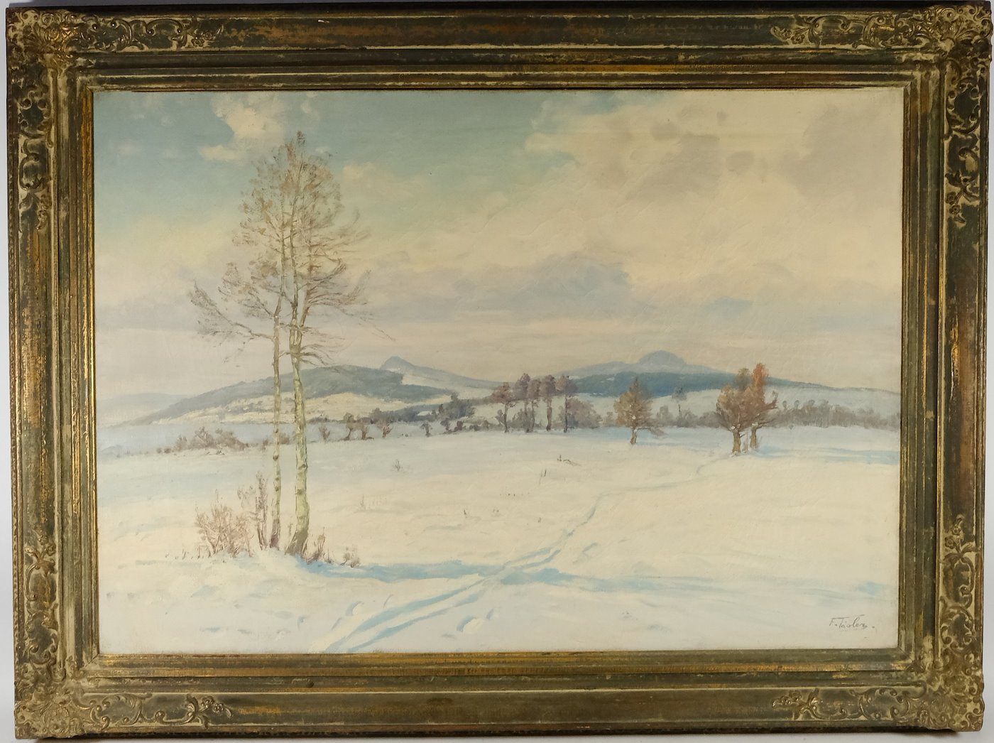 Ferdinand Tásler - Zimní krajina