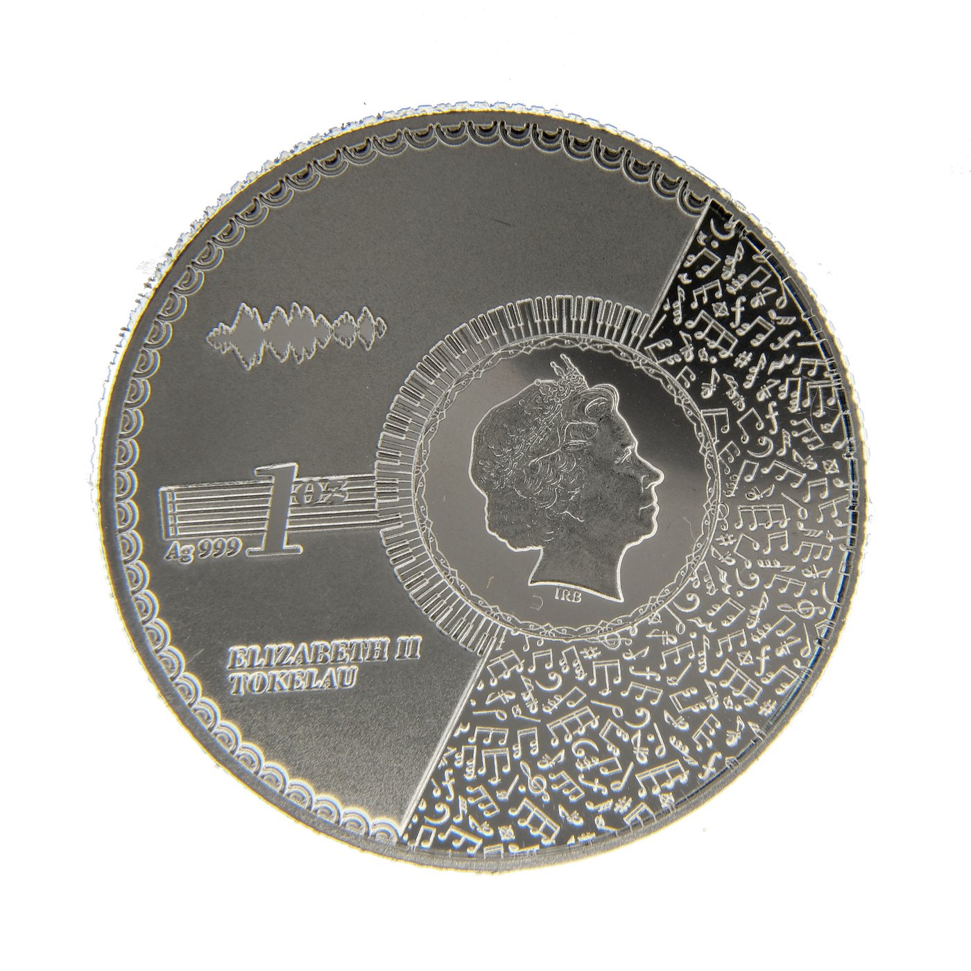 .. - Tokelau 2021 1 unce stříbrná mince VIVAT HUMANITAS PROOF, stříbro 999/1000, hrubá hmotnost 31,1g.