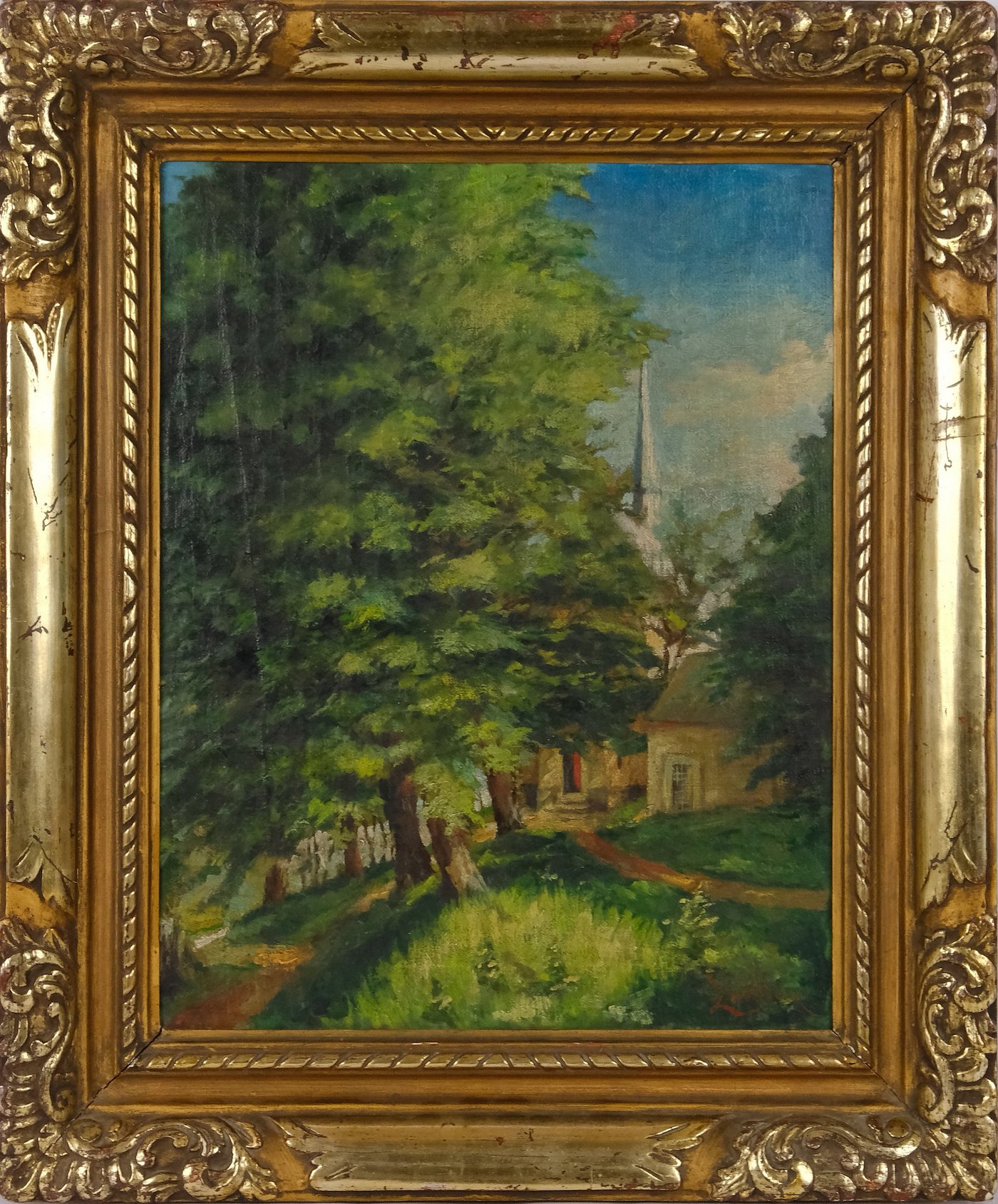 František Zvěřina - Kostel v lese
