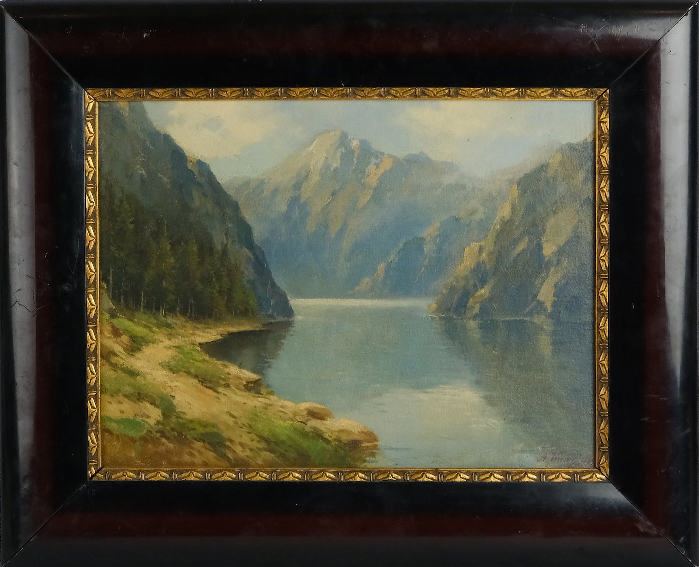 Alois  Kirnig - Horské jezero