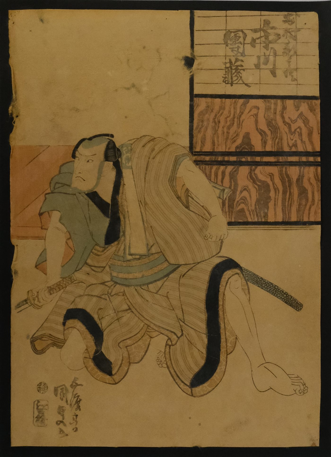 Kunisada - Samuraj