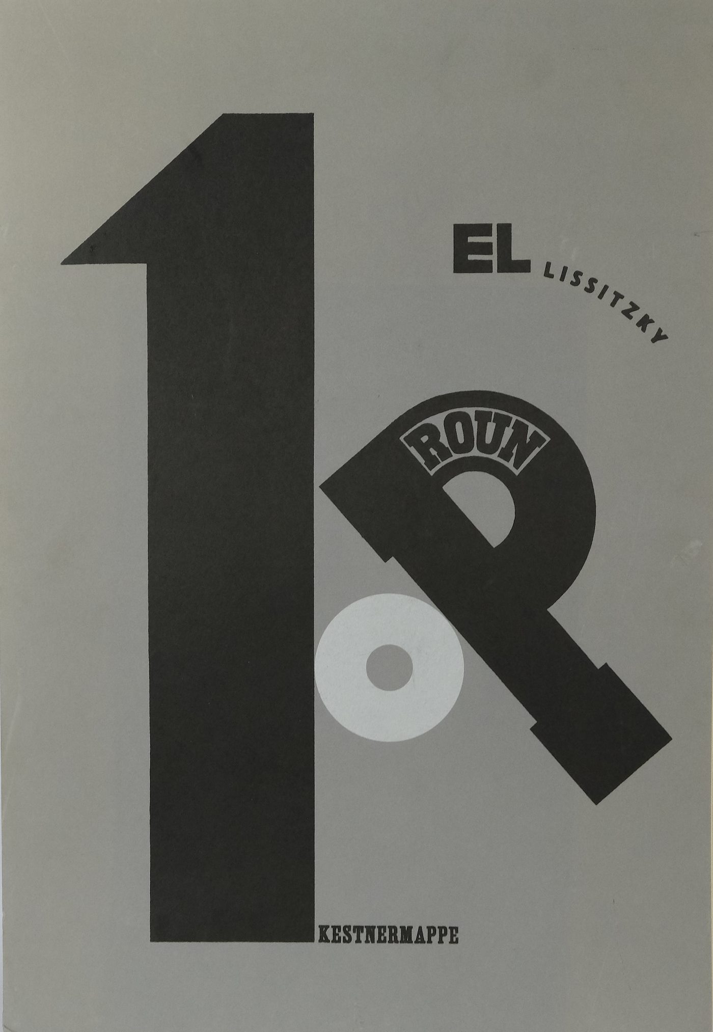 El Lissitzky - Kestnermappe Proun 1923