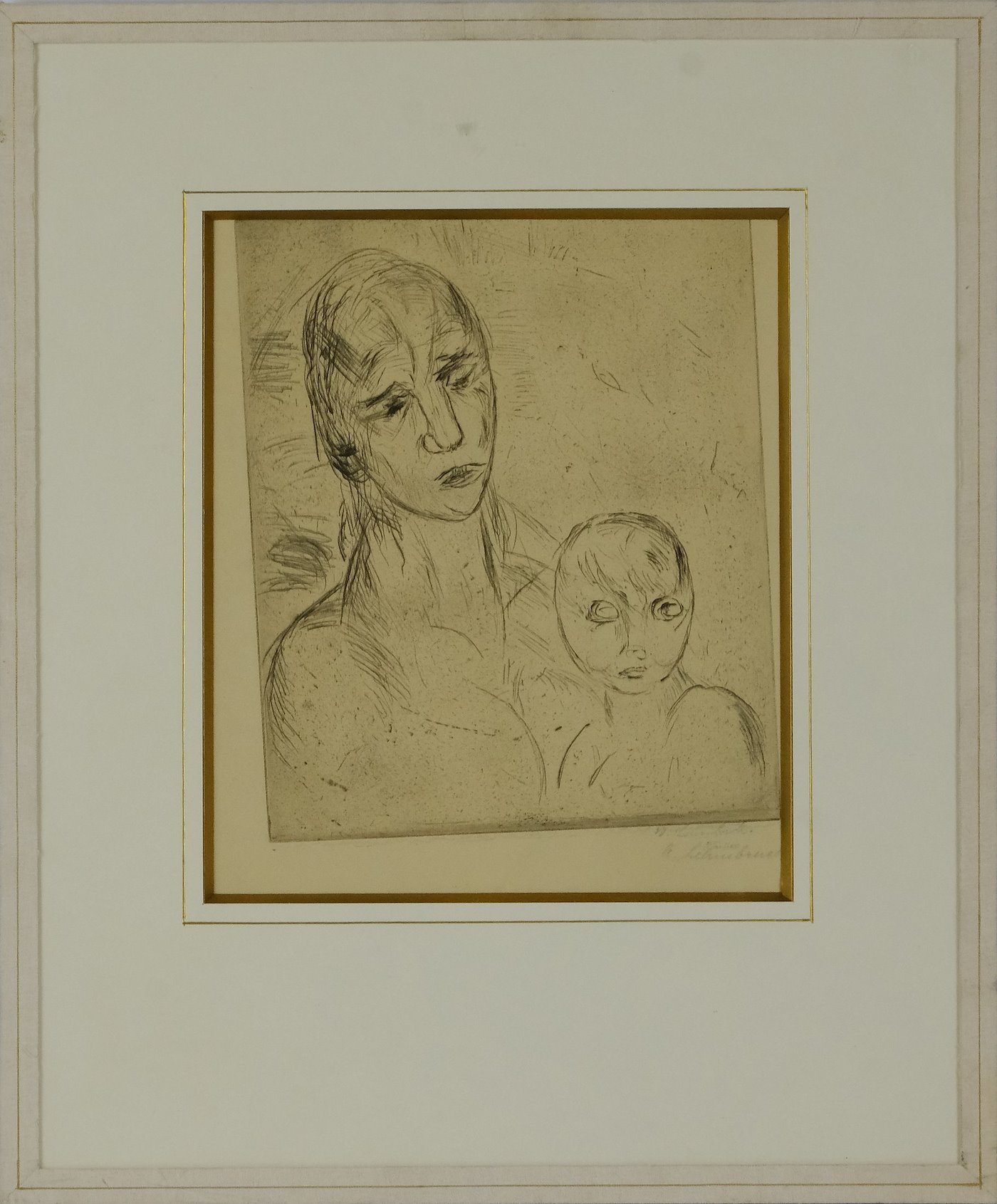 Wilhelm Lehmbruck - Matka s dítětem