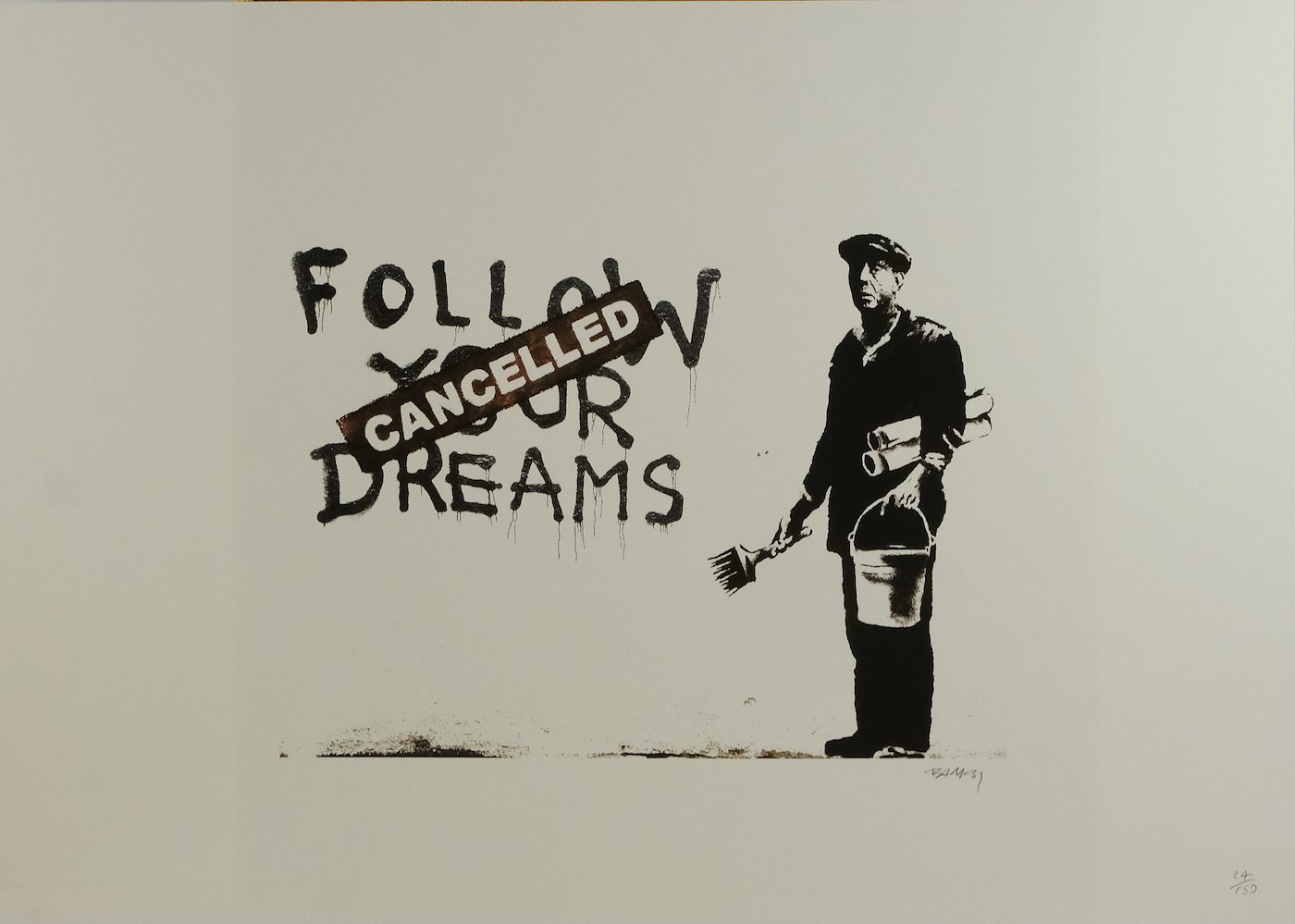 Banksy - Follow Your Dreams