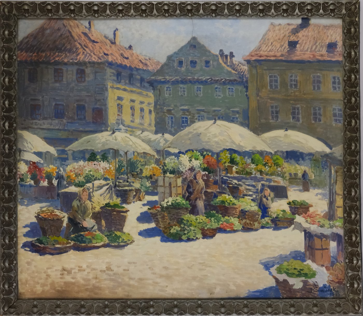 Jaroslav  Šimůnek - Na trhu s květinami