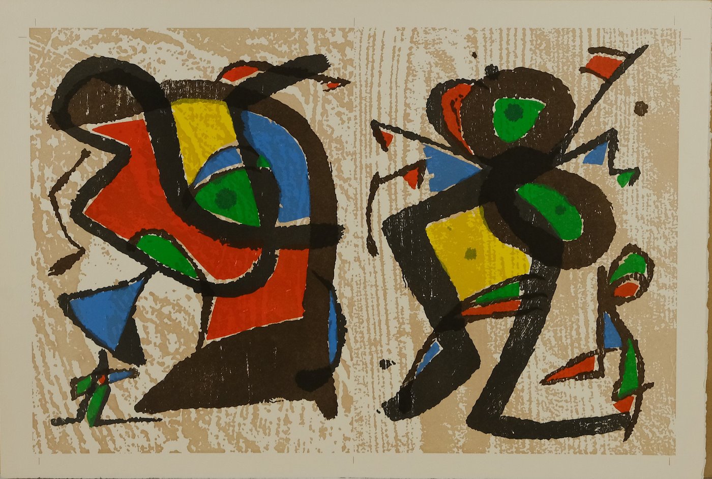 Joan Miró - Dvě kompozice