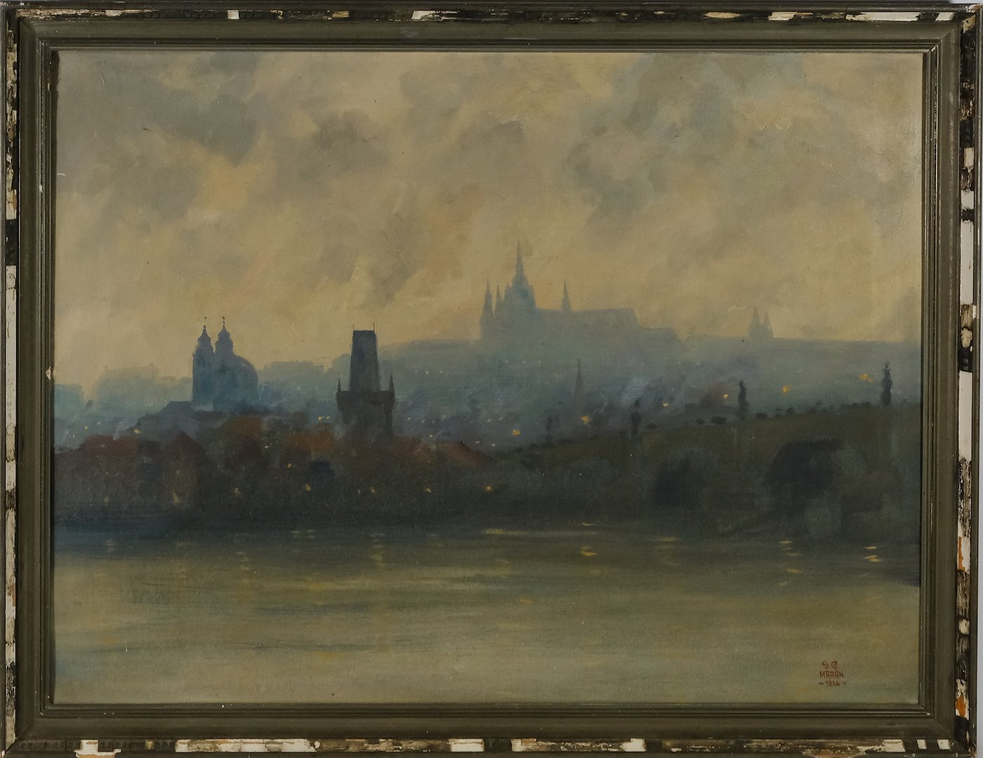 Gustav S. Maran - Podvečerní Praha