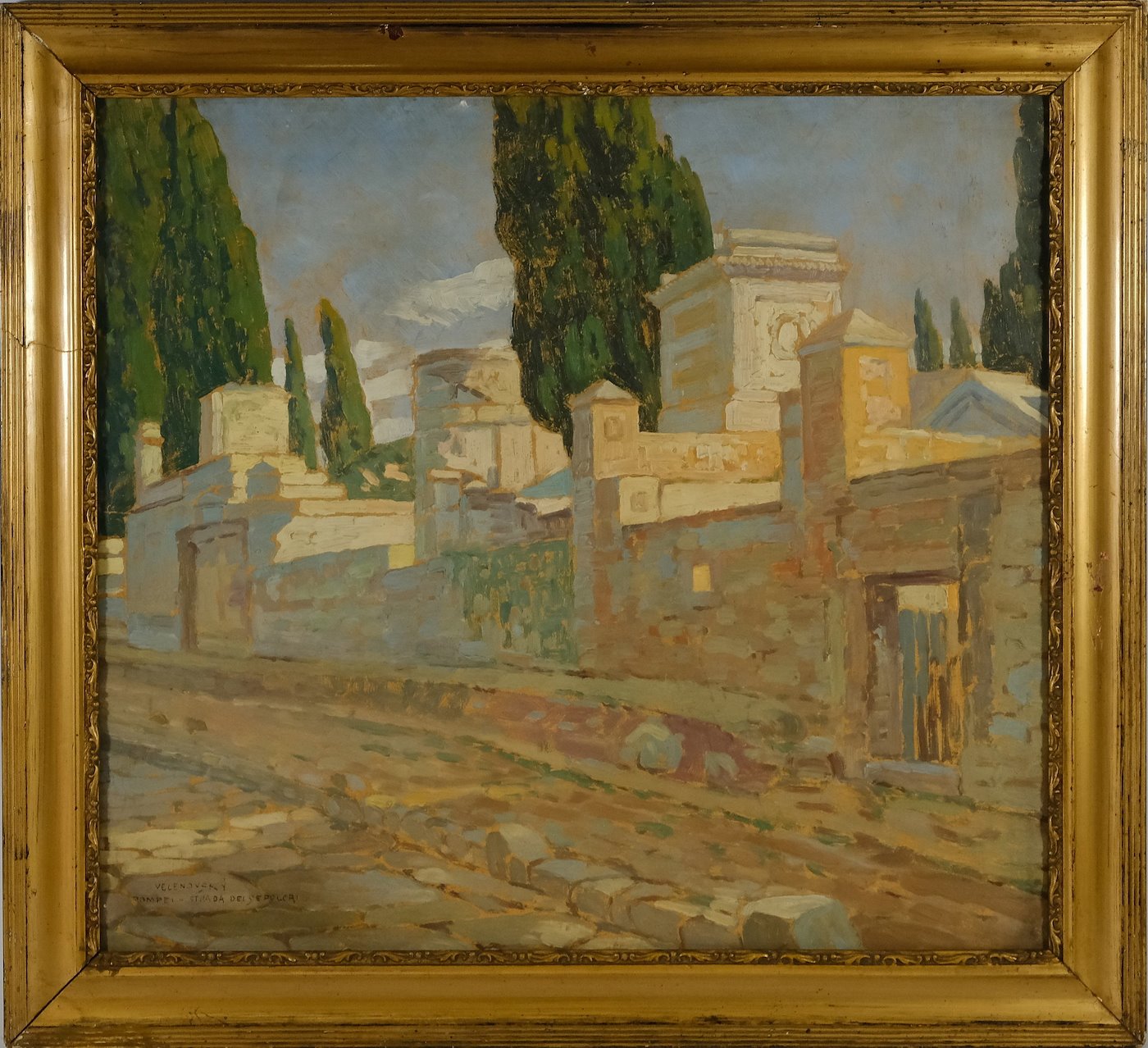 Josef Velenovský - Pompeii - Strada Dei Sepolcri