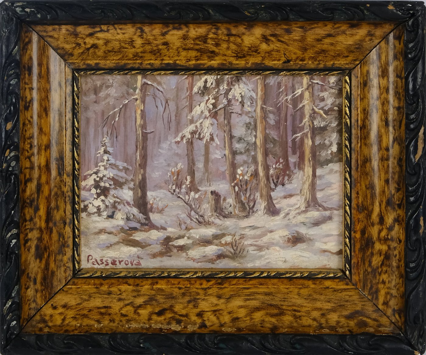 Marie Passerová - Zimní les