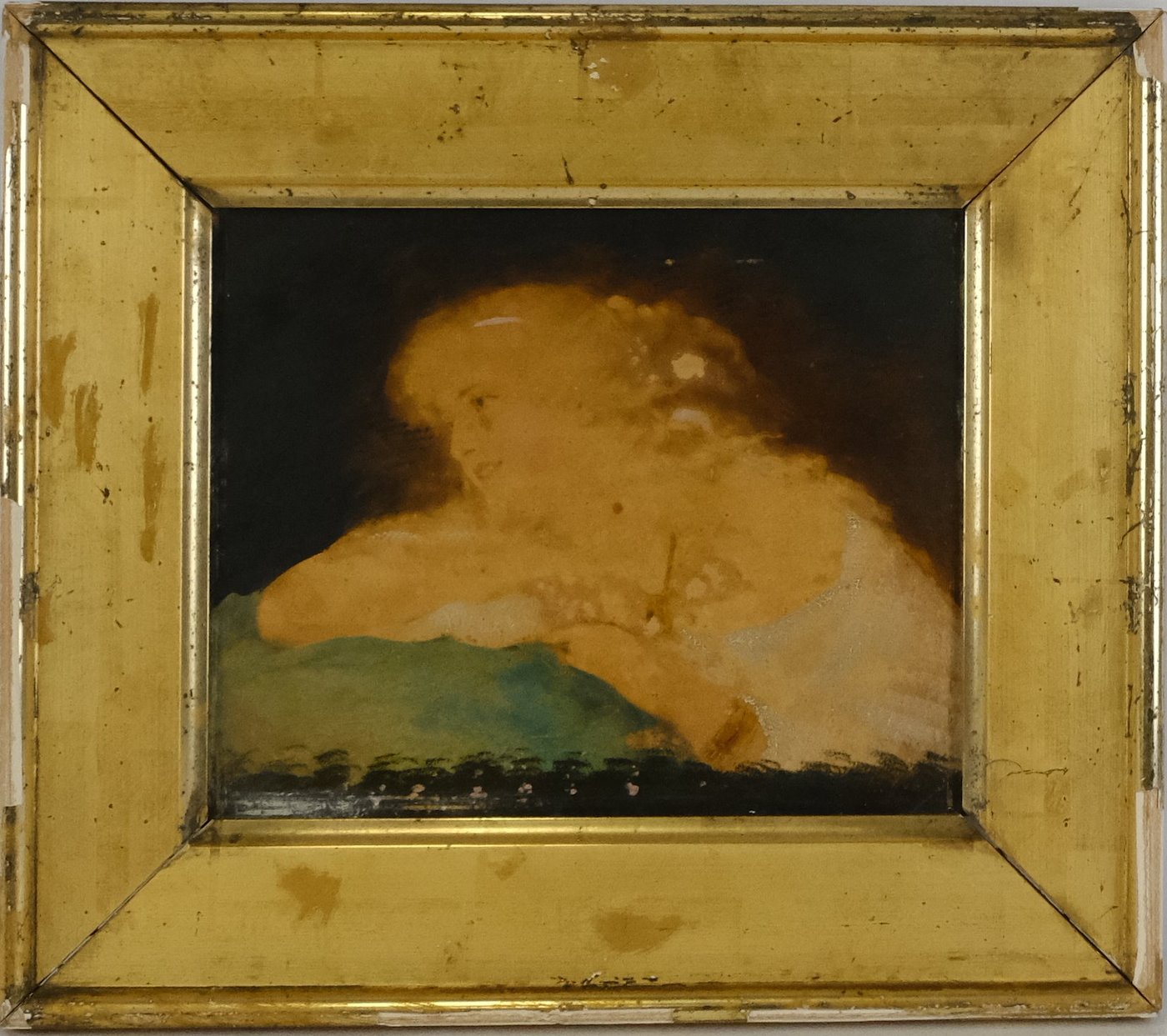 Neznámý autor - Slečny- párové obrazy, západoevropský malíř konce 19. století