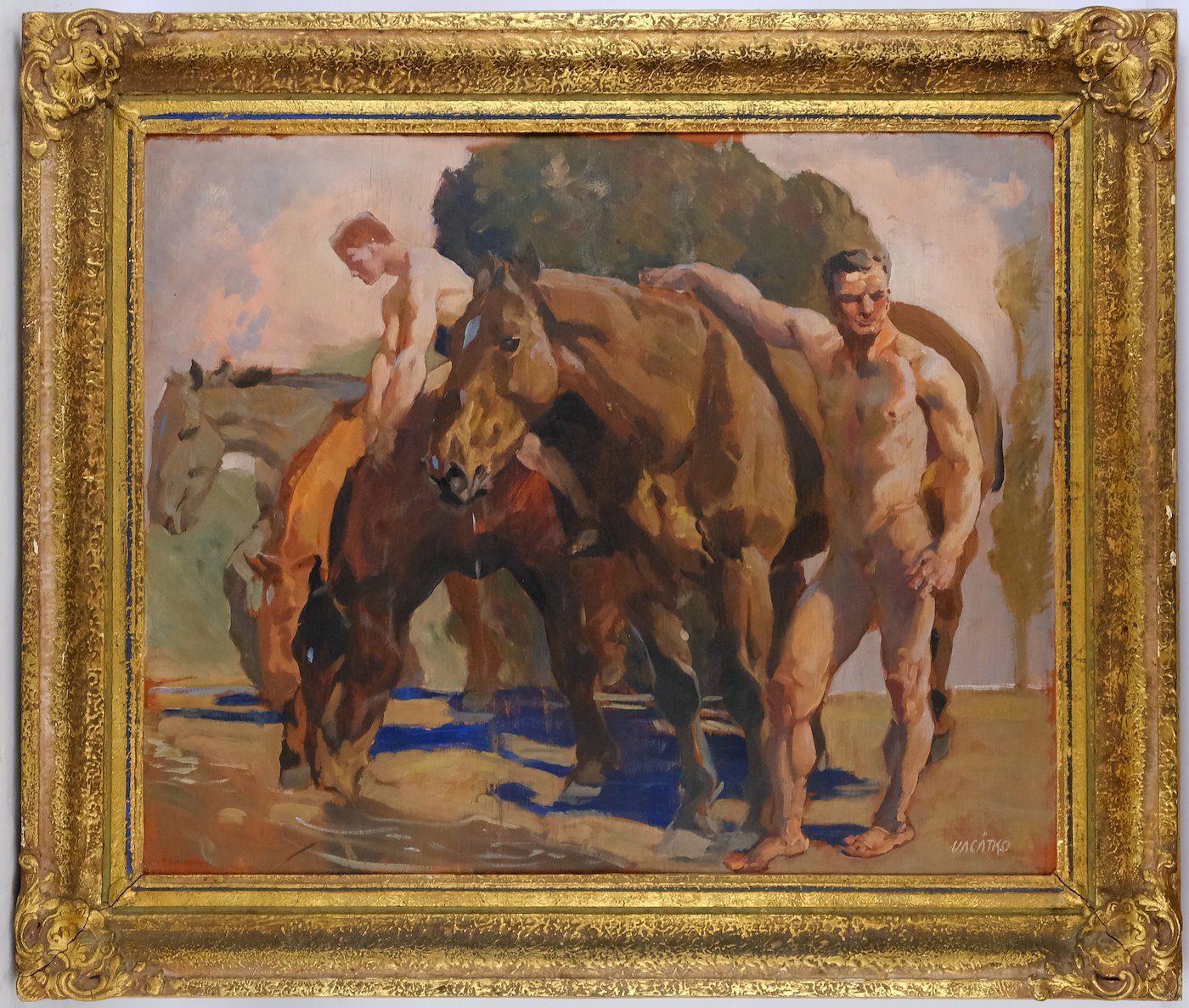 Ludvík Vacátko - U koní