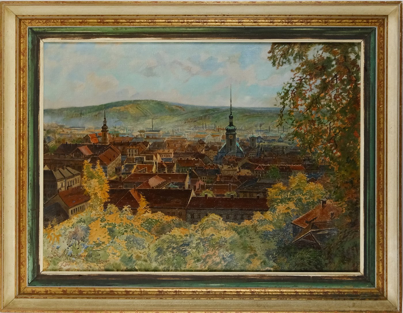 Rudolf Neugebauer - Městské panoráma
