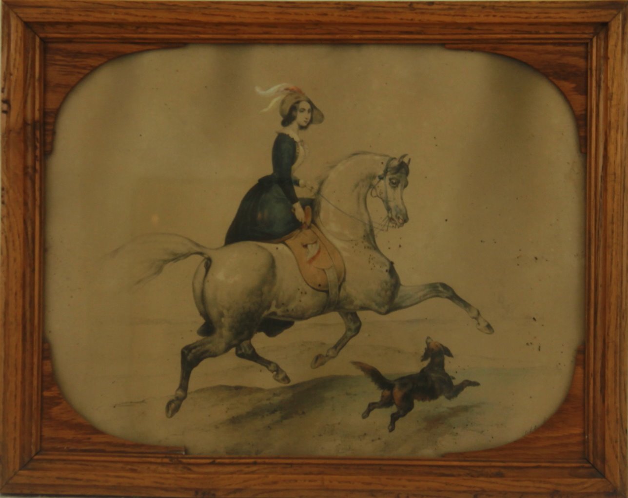 V. Adam - Dívčí jízda na koni II