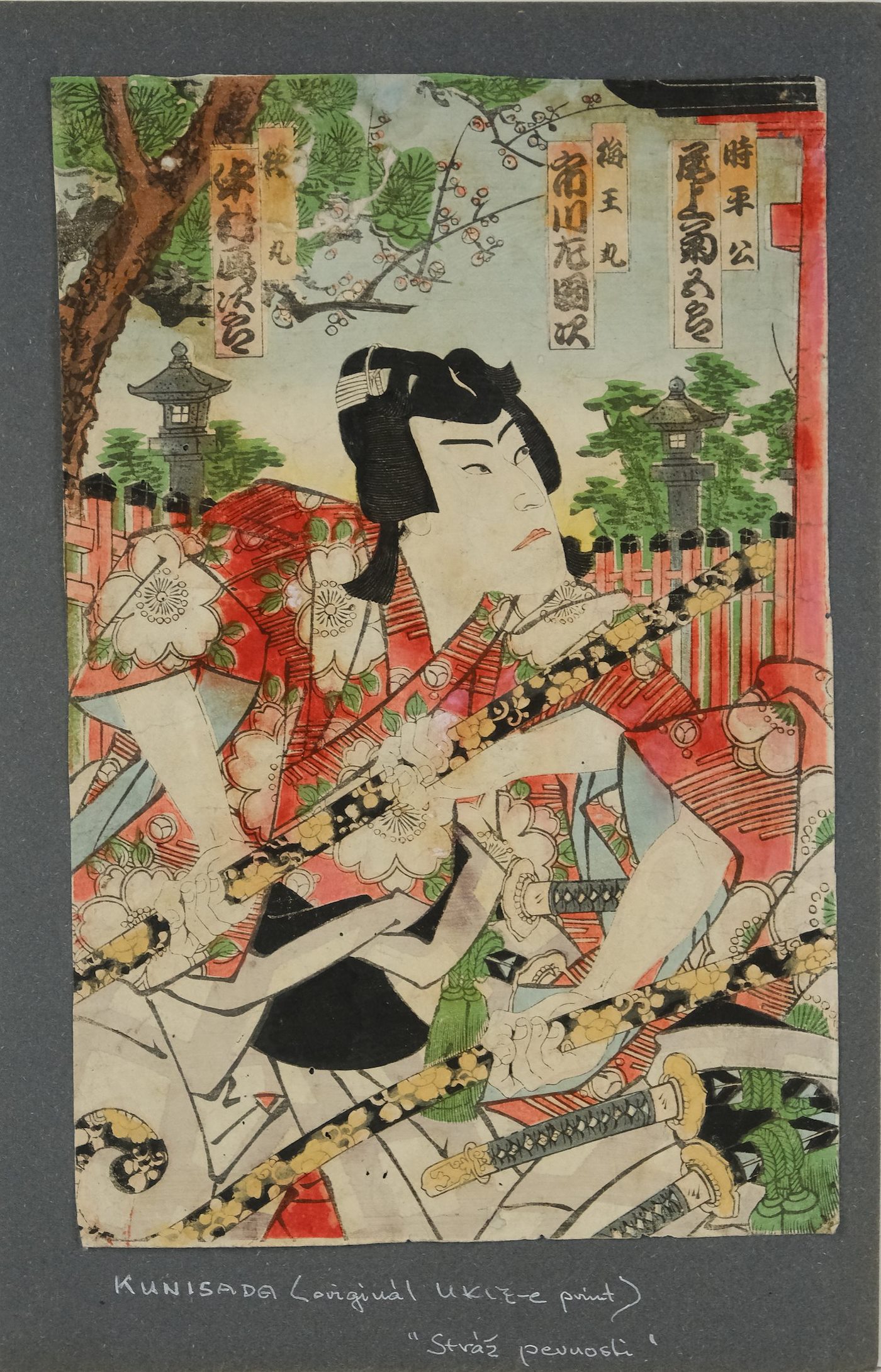 Kunisada - Stráž pevnosti