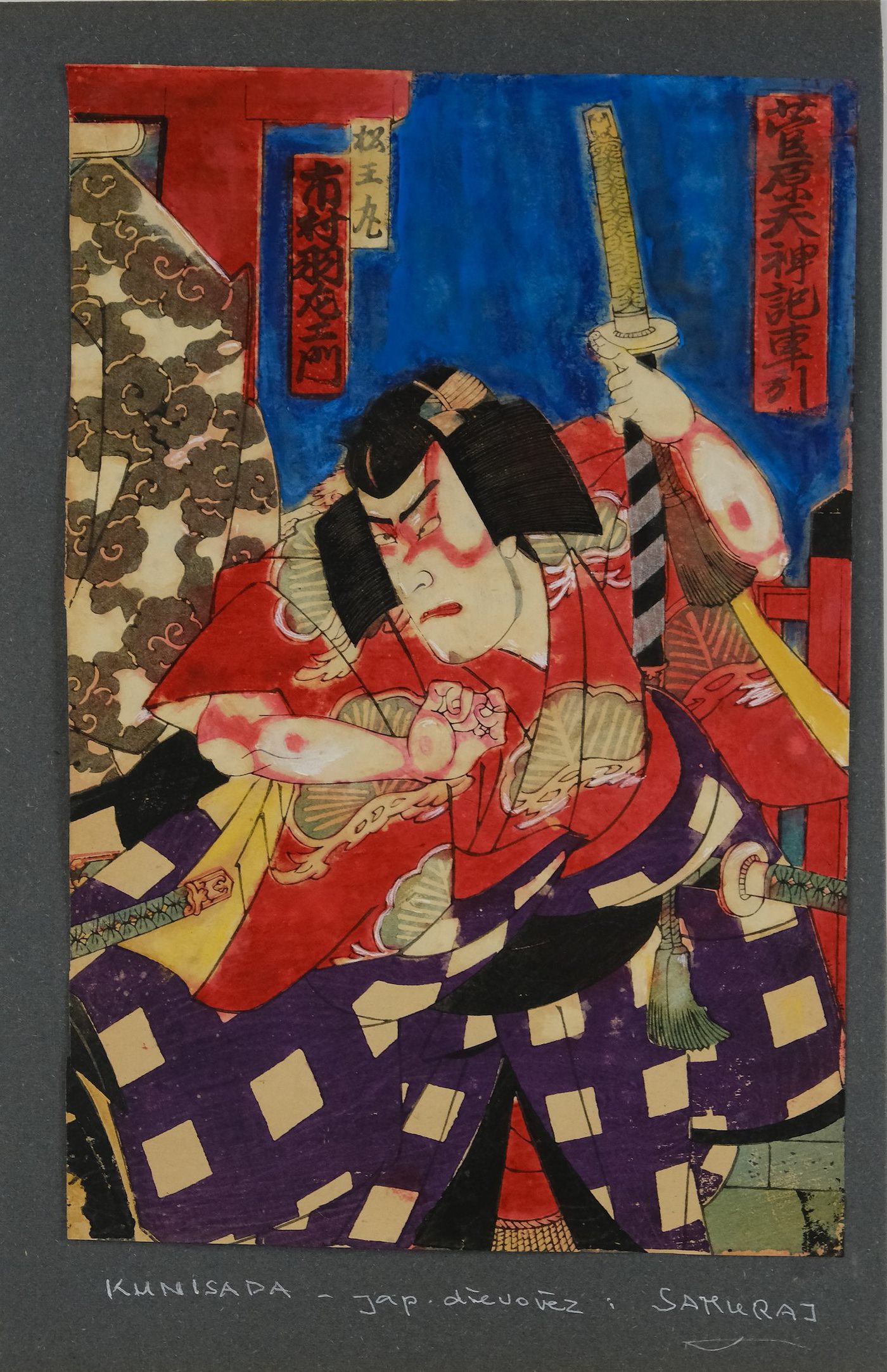 Kunisada - Samuraj