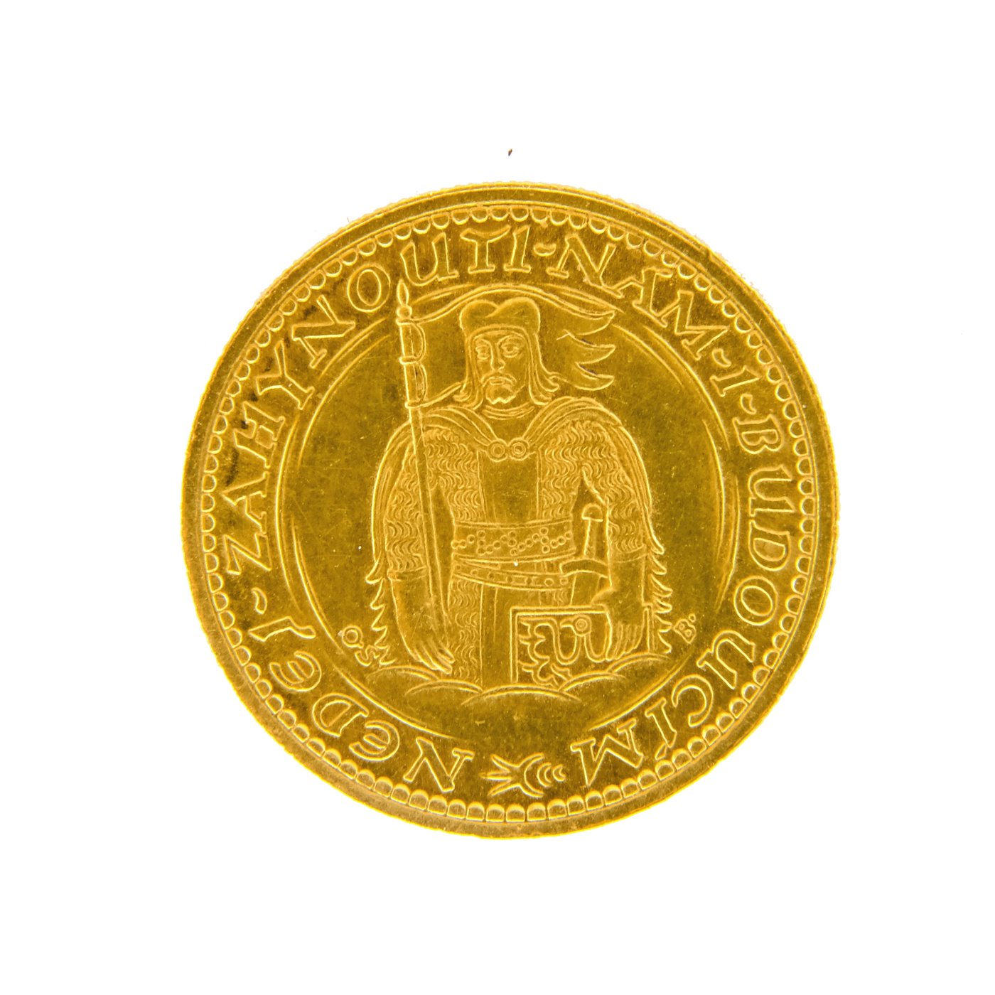 .. - Československá republika Svatováclavský dukát 1933, zlato 986/1000, hrubá hmotnost mince 3,49 g