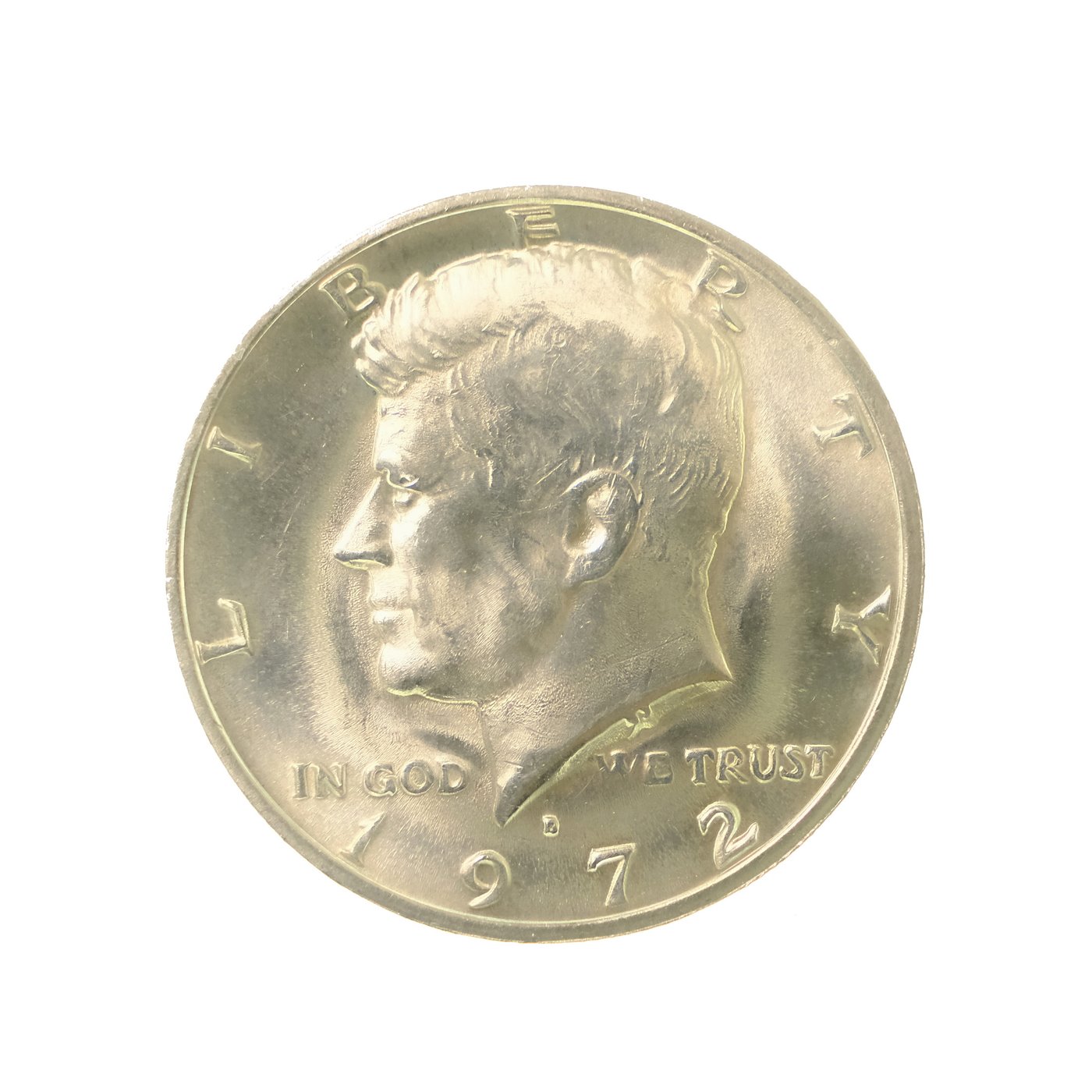 .. - USA 1/2 dolar 1972 Kennedy D málo vídaný, hrubá hmotnost 11,25 g