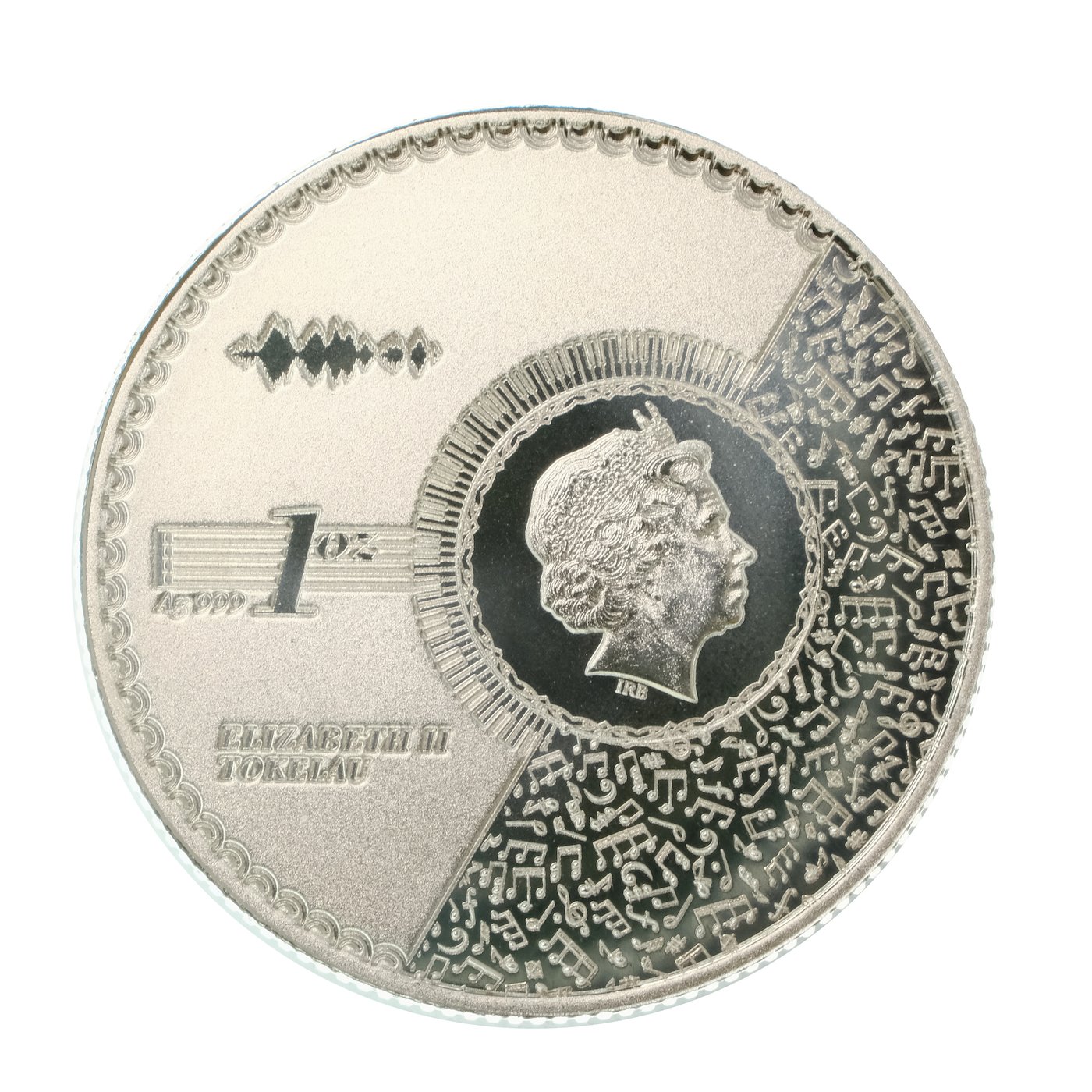 .. - Tokelau 2021 1 unce stříbrná mince VIVAT HUMANITAS, stříbro 999/1000, hrubá hmotnost 31,1 g
