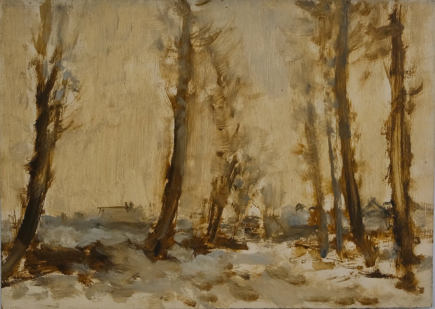 Jaromír Kunc - Stromořadí v zimě