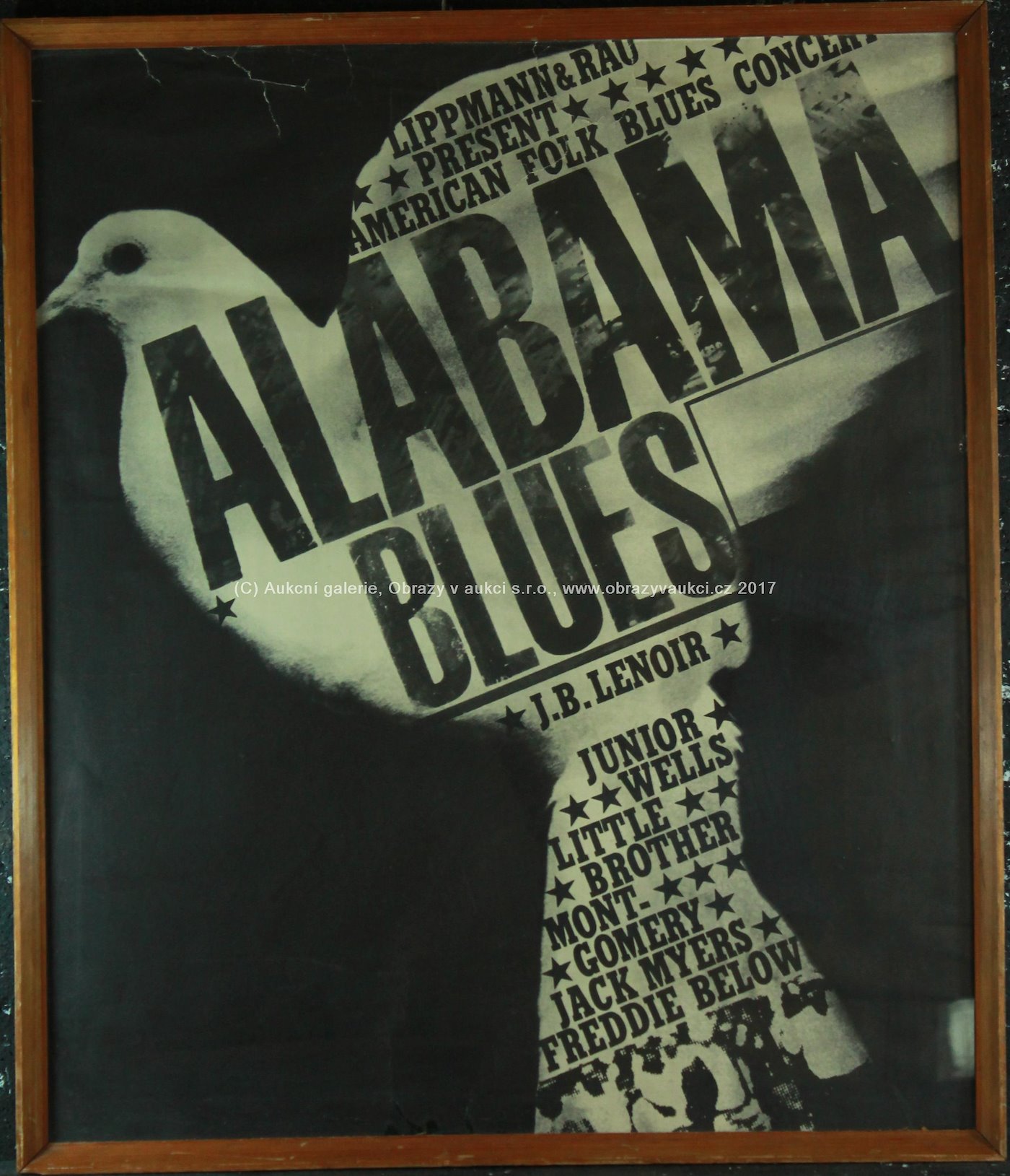 . - Plakát Alabama blues