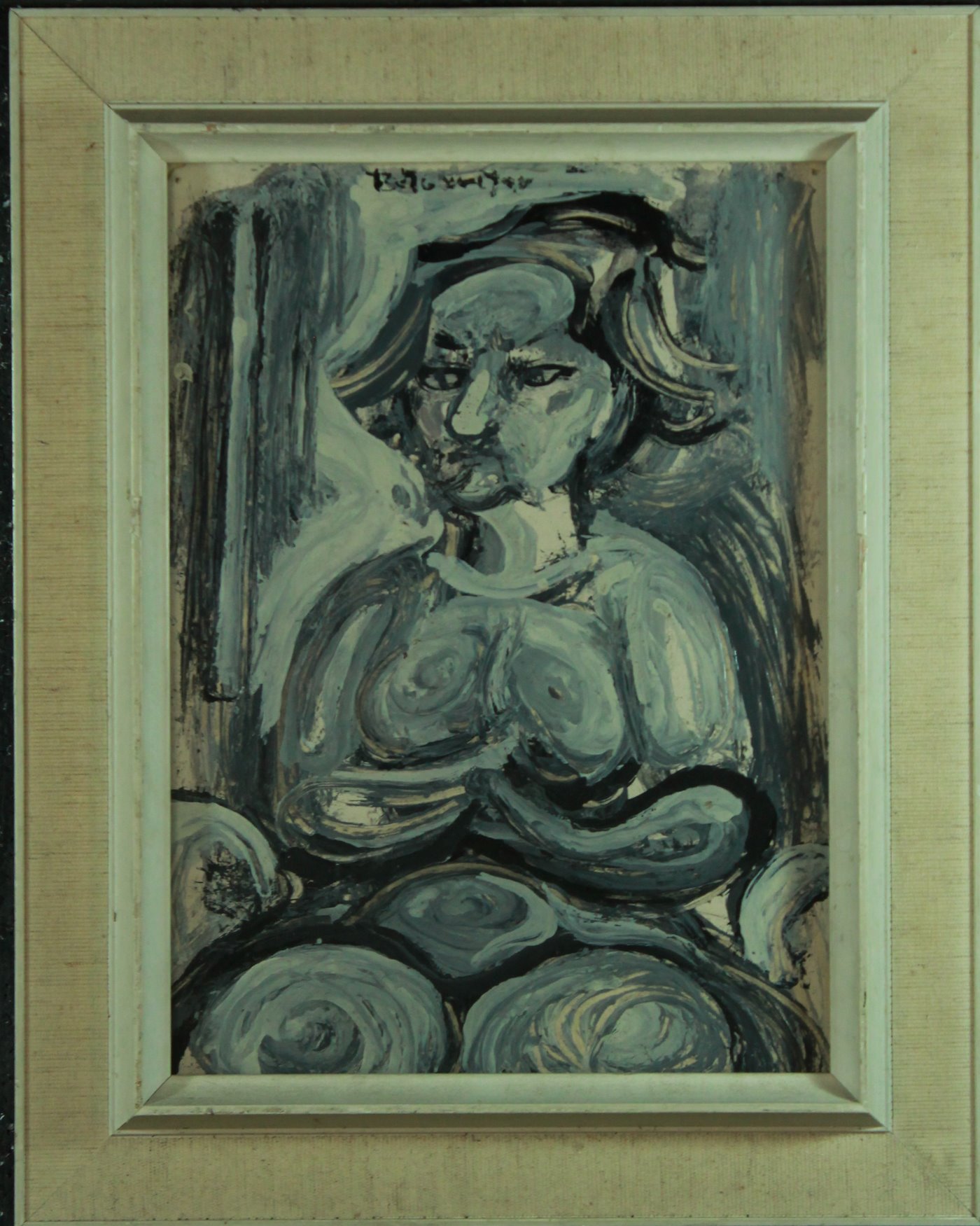 Andrej Bělocvětov - Sedící žena
