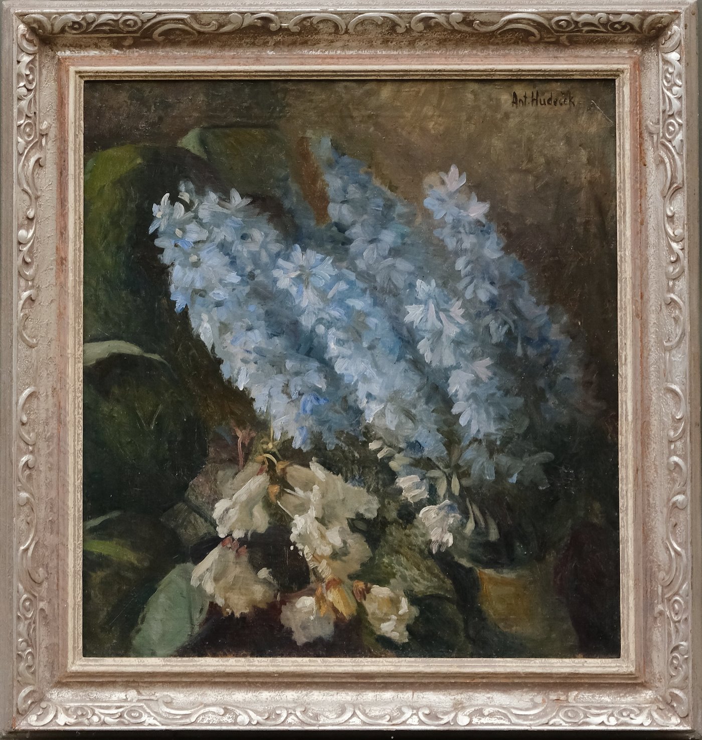 Antonín Hudeček - Zátiší s květinami