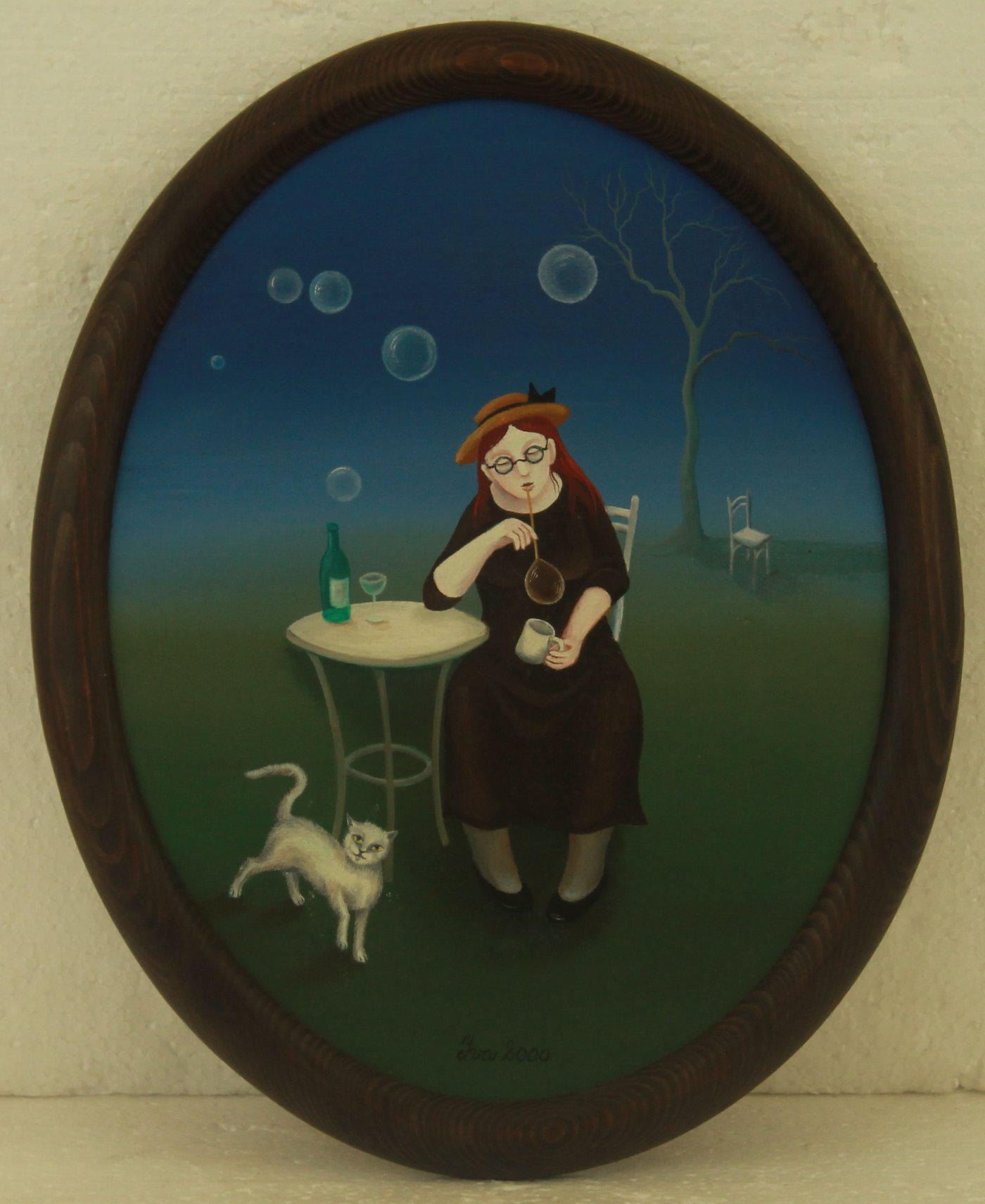 Iva Hüttnerová - Pouštění bublinek