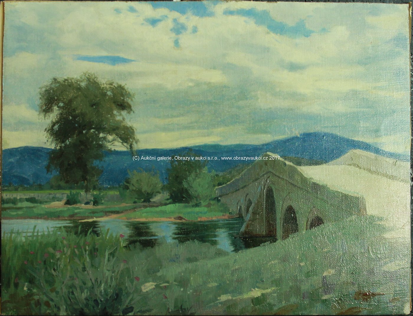 Štolovský - Most přes řeku Bosnu v Ilidže