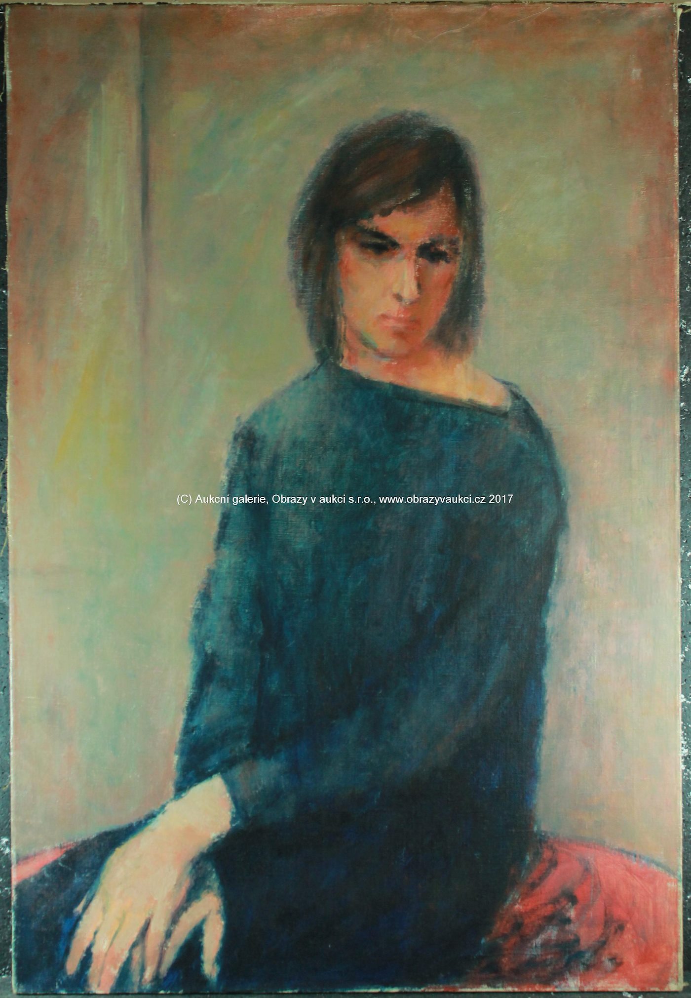 František Nedvěd - Portrét dívky